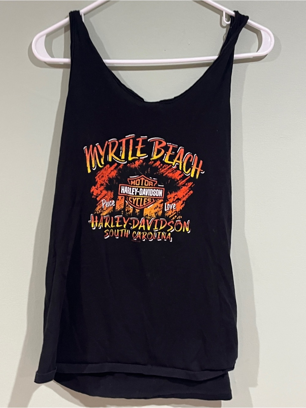 Harley-Davidson tank top Myrtle beach bike week - Picture 6 of 10